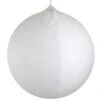 Northlight Inflatable Tinsel Commercial Outdoor Christmas Ball Ornament Decoration - 23.5" - White -Northlight 1152950182230221472