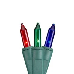 Northlight Multi-Function Mini Christmas Light Set - Multi-Color - 45' Green Wire - 150ct 11 Northlight Multi-Function Mini Christmas Light Set - Multi-Color - 45' Green Wire - 150ct -Northlight 1152950183092675232 2