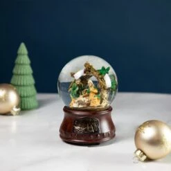 Northlight Christmas Nativity Musical Snow Globe - 5.5" Brown 11 Northlight Christmas Nativity Musical Snow Globe - 5.5" Brown -Northlight 1152950183149167264