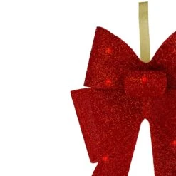 Northlight 26" LED Lighted Red Tinsel Bow Christmas Decoration 14 Northlight 26" LED Lighted Red Tinsel Bow Christmas Decoration -Northlight 1153067731113821408
