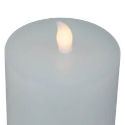 Northlight LED Solid Flameless Flickering Wax Pillar Candles - 8" - White - Set Of 3 16 Northlight LED Solid Flameless Flickering Wax Pillar Candles - 8" - White - Set Of 3 -Northlight 1153067731571000544