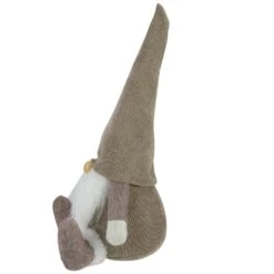 Northlight Plush Sitting Gnome With Corduroy Hat Christmas Figure - 10" - Brown And White 15 Northlight Plush Sitting Gnome With Corduroy Hat Christmas Figure - 10" - Brown And White -Northlight 1153067732086703328