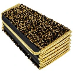 Northlight 26" Gold Sequins Hexagonal Christmas Tree Collar 14 Northlight 26" Gold Sequins Hexagonal Christmas Tree Collar -Northlight 1153074286068839136