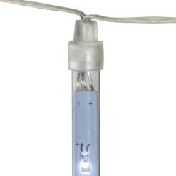 Northlight LED Transparent Dripping Icicle Christmas Light Tubes - Clear - 14' Clear Wire - 10ct 16 Northlight LED Transparent Dripping Icicle Christmas Light Tubes - Clear - 14' Clear Wire - 10ct -Northlight 1153104694021862608