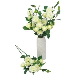 Northlight Real Touch™ White Artificial Rose Floral Sprays, Set Of 6 -35" 13 Northlight Real Touch™ White Artificial Rose Floral Sprays, Set Of 6 -35" -Northlight 1153119202836366560