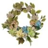 Northlight Floral And Gourds Thanksgiving Artificial Wreath - 22" - Green And Blue 2 Northlight Floral And Gourds Thanksgiving Artificial Wreath - 22" - Green And Blue -Northlight 1153284958529118880