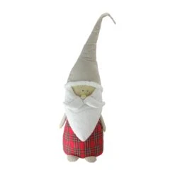 Northlight Plaid Blushing Santa Gnome Figure - 19" - Red And White 9 Northlight Plaid Blushing Santa Gnome Figure - 19" - Red And White -Northlight 1153284959586738848 2