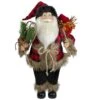 Northlight Standing Santa Christmas Figure With Snow Shoes And Bear - 18" Red 2 Northlight Standing Santa Christmas Figure With Snow Shoes And Bear - 18" Red -Northlight 1153301797407679136