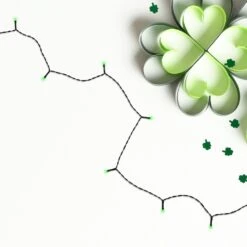 Northlight LED Wide Angle Christmas Lights - Green - 9.5' Green Wire - 20ct -Northlight 1153421674418725840