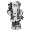 Northlight 16" Gray And White Country Santa Claus Christmas Figure 2 Northlight 16" Gray And White Country Santa Claus Christmas Figure -Northlight 1153422313146147488