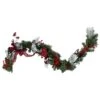 Northlight 6' X 12" Pre-Lit Plaid Bows And Red Berries Artificial Christmas Garland - Warm White Lights Green 1 Northlight 6' X 12" Pre-Lit Plaid Bows And Red Berries Artificial Christmas Garland - Warm White Lights Green -Northlight 1153422313451807392