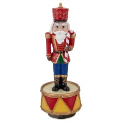 Northlight Revolving Musical Christmas Nutcracker Figure - 8.25" Red