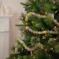 Northlight 6ft Pastel Faux Candy Frosted Christmas Garland - Unlit Multi 9 Northlight 6ft Pastel Faux Candy Frosted Christmas Garland - Unlit Multi -Northlight 1153422313592316576