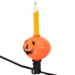 Northlight Jack O' Lantern Halloween Bubble Lights - 6' - Black Wire - 7ct Orange 13 Northlight Jack O' Lantern Halloween Bubble Lights - 6' - Black Wire - 7ct Orange -Northlight 1153436442534429920