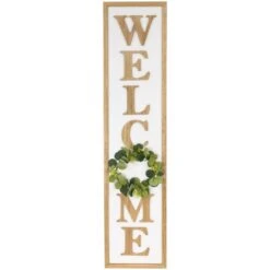 Northlight "Welcome" Wooden Framed Outdoor Porch Sign- 40" Brown 12 Northlight "Welcome" Wooden Framed Outdoor Porch Sign- 40" Brown -Northlight 1153445040306513936