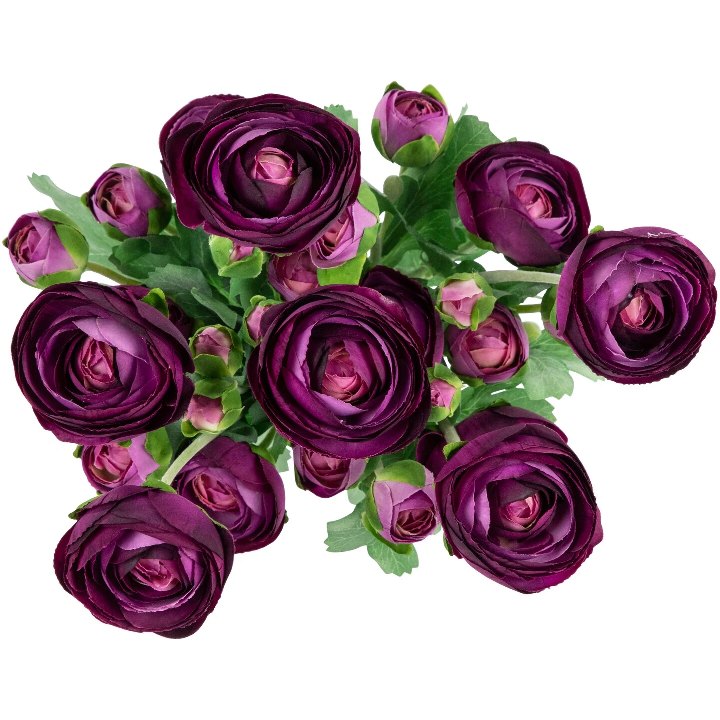 Northlight Real Touch™ Light Plum Purple Ranunculus Artificial Floral Sprays, Set Of 6 - 21" 9 Northlight Real Touch™ Light Plum Purple Ranunculus Artificial Floral Sprays, Set Of 6 - 21" - Image 7