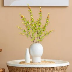 Northlight Berry Branch Artificial Sprays - 34" - Green And Brown - Set Of 6