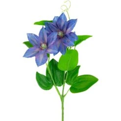 Northlight Real Touch™ Blue Artificial Lotus Floral Sprays, Set Of 6 - 25" -Northlight 146226569692384