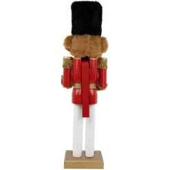 Northlight Plush Teddy Bear Soldier Christmas Nutcracker - 14" - Red And Gold 15 Northlight Plush Teddy Bear Soldier Christmas Nutcracker - 14" - Red And Gold -Northlight 146226683135200