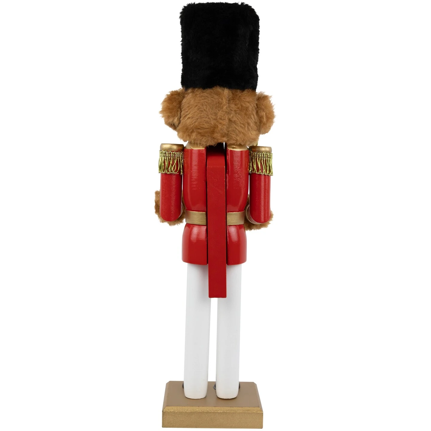 Northlight Plush Teddy Bear Soldier Christmas Nutcracker - 14" - Red And Gold 8 Northlight Plush Teddy Bear Soldier Christmas Nutcracker - 14" - Red And Gold - Image 6