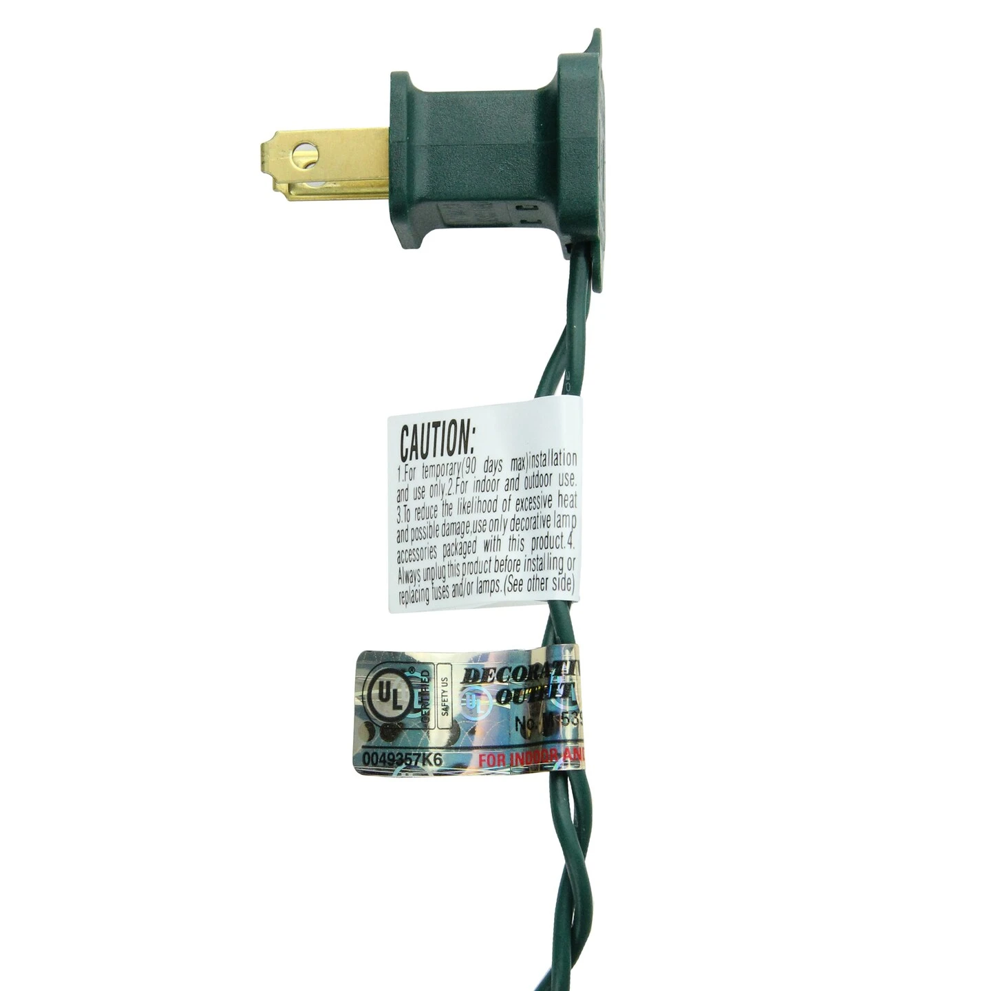 Northlight Pre-Lit Canadian Pine Artificial Christmas Garland - 9' X 14" - Clear Lights Green 6 Northlight Pre-Lit Canadian Pine Artificial Christmas Garland - 9' X 14" - Clear Lights Green - Image 4