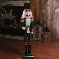 Northlight 36.75" Green And Black Christmas Nutcracker Soldier With Sword 12 Northlight 36.75" Green And Black Christmas Nutcracker Soldier With Sword -Northlight 146227490342112