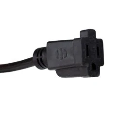 Northlight Three-Prong Outdoor Extension Power Cord With End Connector - 40' - Black 10 Northlight Three-Prong Outdoor Extension Power Cord With End Connector - 40' - Black -Northlight 146227798820064