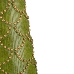 Northlight Christmas Tree Cone On Pedestal With Star Topper Decoration - 23" - Green 14 Northlight Christmas Tree Cone On Pedestal With Star Topper Decoration - 23" - Green -Northlight 146227941426400