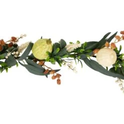Northlight 5' X 6" Green Gourds And Foliage Artificial Fall Harvest Garland - Unlit -Northlight 152780998818784