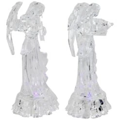 Northlight LED Lighted Color Changing Angel Acrylic Christmas Decorations - 9" - Set Of 2 Clear 13 Northlight LED Lighted Color Changing Angel Acrylic Christmas Decorations - 9" - Set Of 2 Clear -Northlight 152781671343328