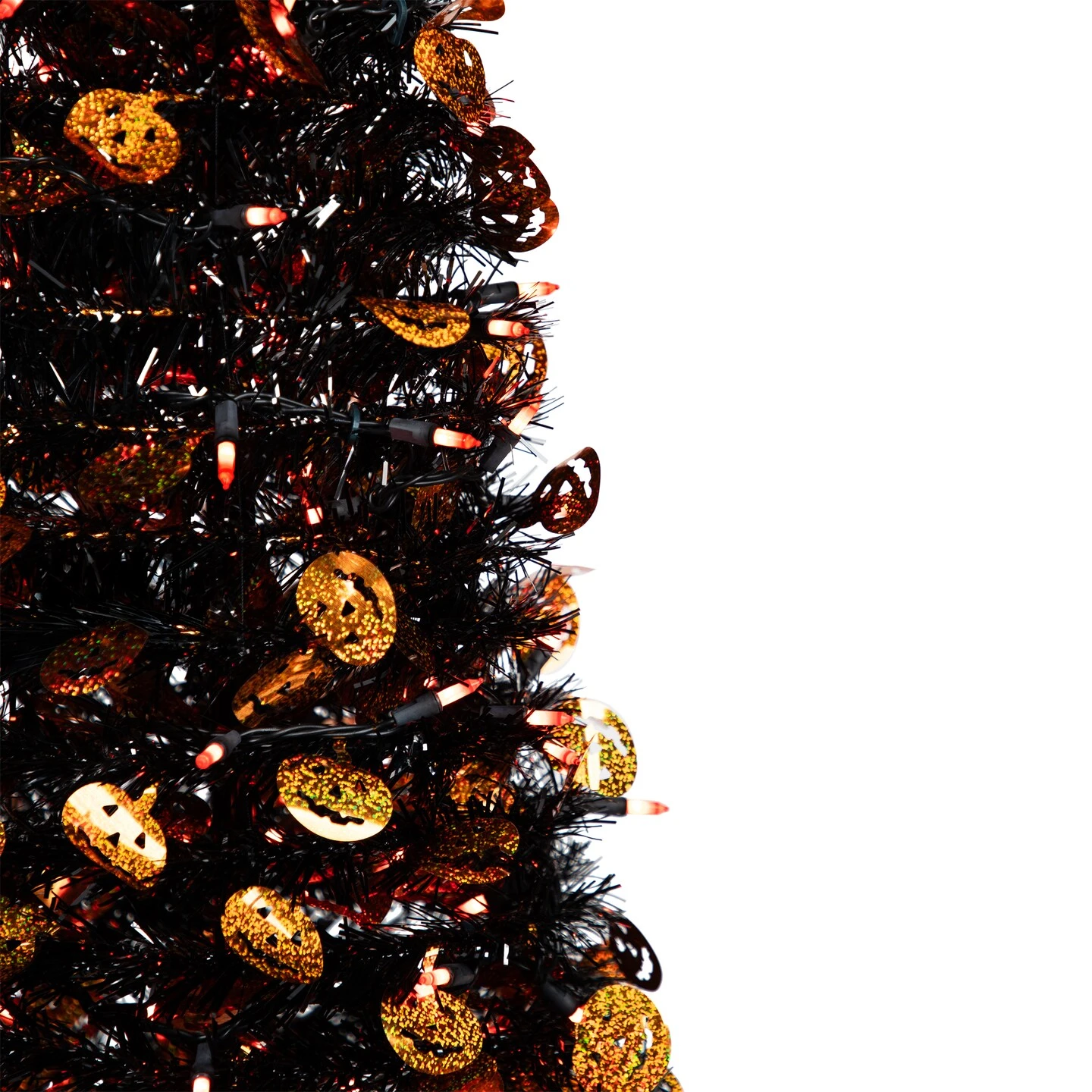 Northlight Pre-Lit Pop Up Artificial Jack O' Lantern Halloween Tree - 4' - Orange Lights 6 Northlight Pre-Lit Pop Up Artificial Jack O' Lantern Halloween Tree - 4' - Orange Lights - Image 4