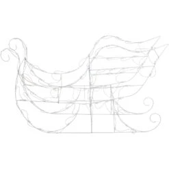 Northlight 48" Lighted Sleigh Outdoor Christmas Decoration White 14 Northlight 48" Lighted Sleigh Outdoor Christmas Decoration White -Northlight 161090255392096