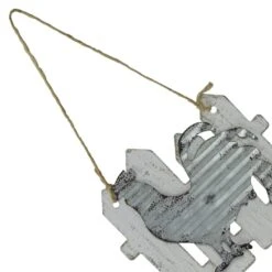 Northlight 4" Country Rustic Rooster And White Picket Fence Christmas Ornament 11 Northlight 4" Country Rustic Rooster And White Picket Fence Christmas Ornament -Northlight 166665942291792