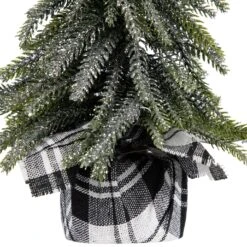 Northlight Mini Silvery Pine Downswept Artificial Christmas Trees - 9.5" - Set Of 3 Green 14 Northlight Mini Silvery Pine Downswept Artificial Christmas Trees - 9.5" - Set Of 3 Green -Northlight 16942043923936