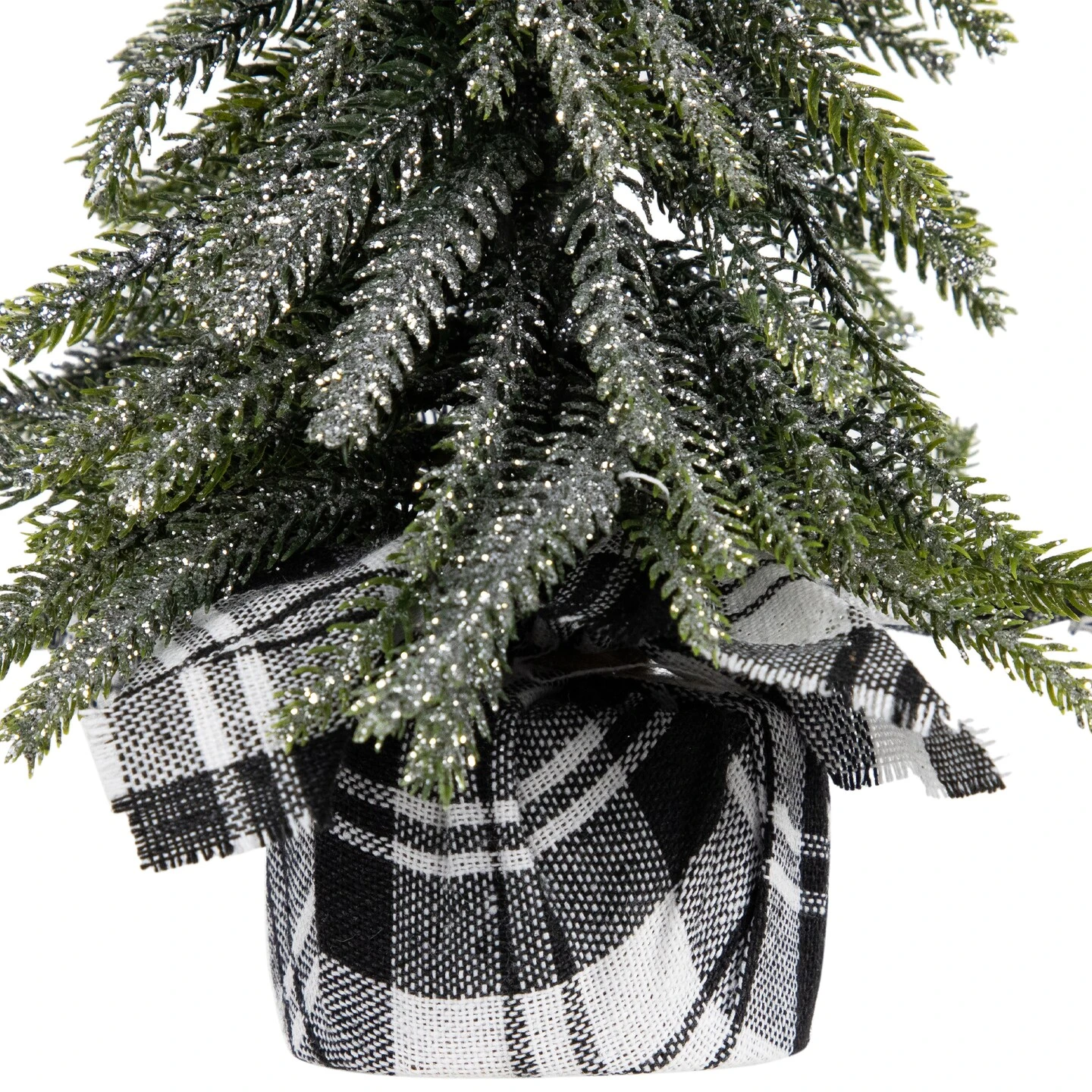Northlight Mini Silvery Pine Downswept Artificial Christmas Trees - 9.5" - Set Of 3 Green 8 Northlight Mini Silvery Pine Downswept Artificial Christmas Trees - 9.5" - Set Of 3 Green - Image 6