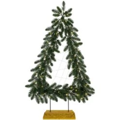 Northlight LED Lighted Pine Garland Christmas Tree Decoration - 3' - Warm White Lights Green 17 Northlight LED Lighted Pine Garland Christmas Tree Decoration - 3' - Warm White Lights Green -Northlight 16942728570336 2