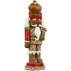 Northlight LED Lighted Gingerbread Nutcracker Christmas Figurine - 25.5" Brown 15 Northlight LED Lighted Gingerbread Nutcracker Christmas Figurine - 25.5" Brown -Northlight 172161906066656