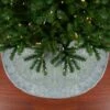 Northlight 48" Gray And Silver Faux Fur Snake Skin Pattern Christmas Tree Skirt 1 Northlight 48" Gray And Silver Faux Fur Snake Skin Pattern Christmas Tree Skirt -Northlight 172163629728992