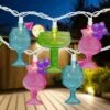 Northlight Cocktail Glasses Patio Light Set - Multi-Color - 7.25' White Wire - 10ct 2 Northlight Cocktail Glasses Patio Light Set - Multi-Color - 7.25' White Wire - 10ct -Northlight 177774102303376