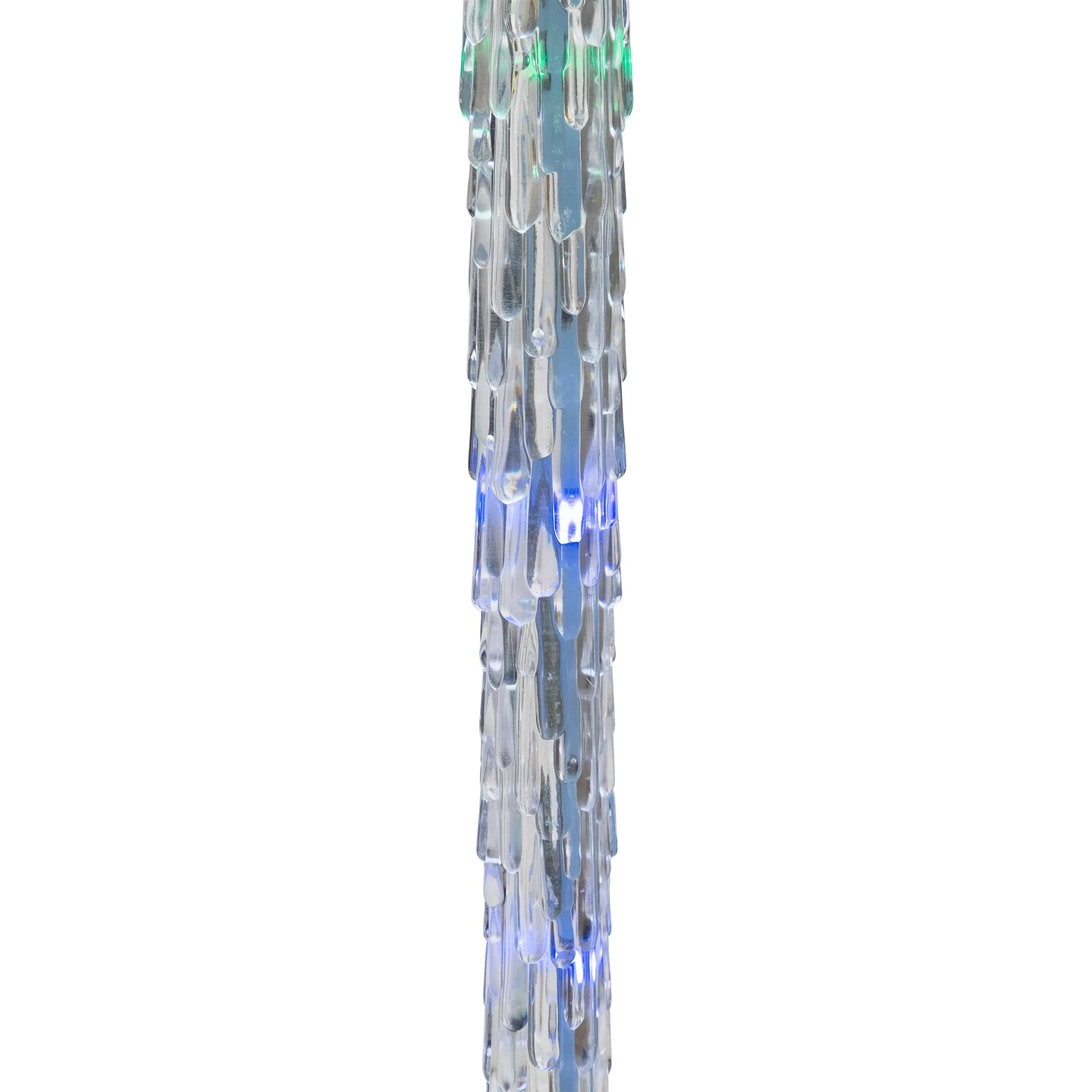 Northlight LED Color Changing Cascading Icicle Christmas Light Tubes - Multicolor - 13' Clear Wire - 5ct 8 Northlight LED Color Changing Cascading Icicle Christmas Light Tubes - Multicolor - 13' Clear Wire - 5ct - Image 6