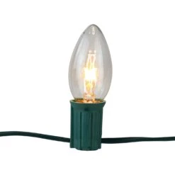 Northlight Lighted C9 Christmas Outdoor Pathway Markers - 10.5"- Clear - Set Of 15 16 Northlight Lighted C9 Christmas Outdoor Pathway Markers - 10.5"- Clear - Set Of 15 -Northlight 190704691797264