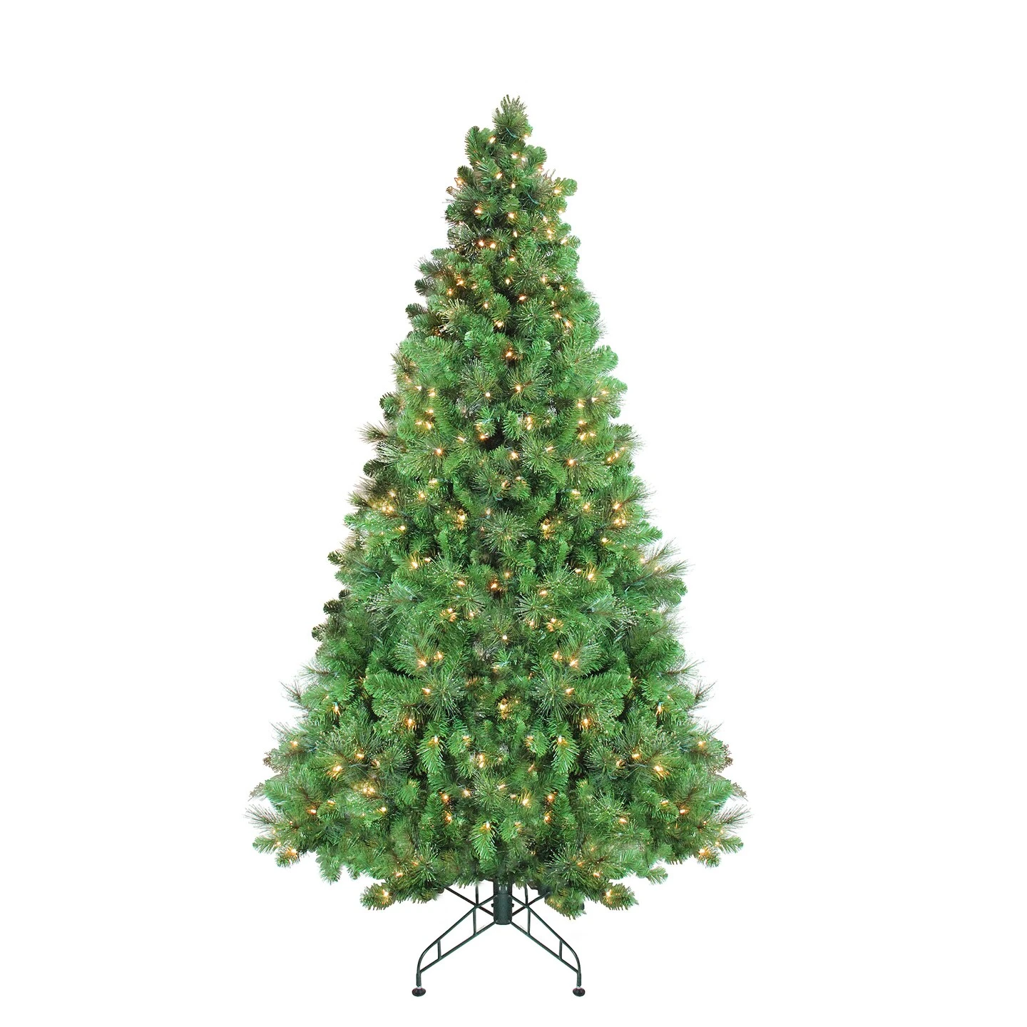 Northlight Pre-Lit Canterbury Spruce With Dewdrops Artificial Christmas Tree - 7.5' - Clear Lights Green 4 Northlight Pre-Lit Canterbury Spruce With Dewdrops Artificial Christmas Tree - 7.5' - Clear Lights Green - Image 2