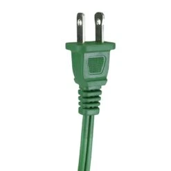 Northlight Indoor Power Extension Cord With Foot Switch And 3-Outlets - 9' - Green -Northlight 197697478935776