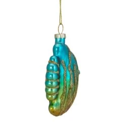 Northlight Tropical Fish Glass Christmas Ornament - 3" - Turquoise And Yellow Blue -Northlight 197697604568288