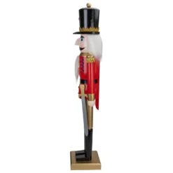 Northlight 36" Red And Gold Christmas Soldier Nutcracker With Sword -Northlight 197698915288288