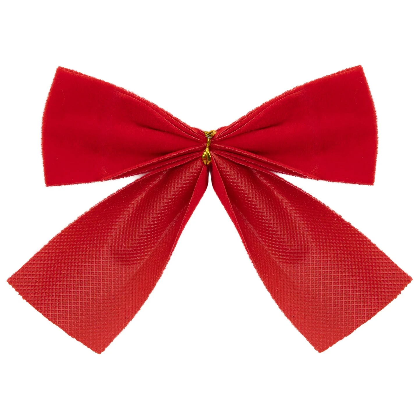 Northlight Mini Velveteen Christmas Bow Decorations - 3" - Red - Pack Of 14 9 Northlight Mini Velveteen Christmas Bow Decorations - 3" - Red - Pack Of 14 - Image 7
