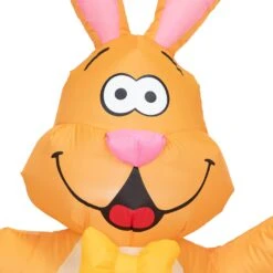 Northlight Inflatable LED Lighted Easter Bunny With Egg Outdoor Decoration - 4' Orange 16 Northlight Inflatable LED Lighted Easter Bunny With Egg Outdoor Decoration - 4' Orange -Northlight 205188126949328