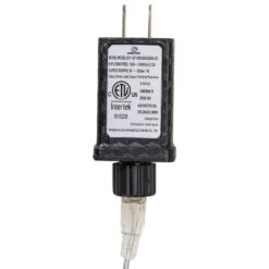 Northlight LED Lighted Hanging Ball Christmas Decoration - 8" - Silver - Warm White Lights -Northlight 213867644929248