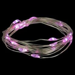 Northlight LED Micro Fairy Christmas Lights - Pink - 6ft Copper Wire - 20ct 13 Northlight LED Micro Fairy Christmas Lights - Pink - 6ft Copper Wire - 20ct -Northlight 214176587634128