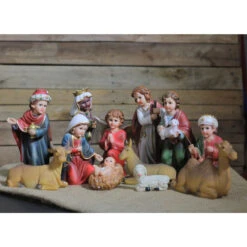 Northlight Children's First Christmas Nativity Set - 8" - 12-Piece Red 10 Northlight Children's First Christmas Nativity Set - 8" - 12-Piece Red -Northlight 221974759062496
